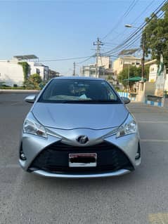 Toyota Vitz 2017 register 2021 neat and clean car