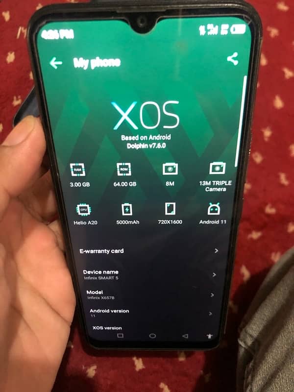 infinix smart 5 4