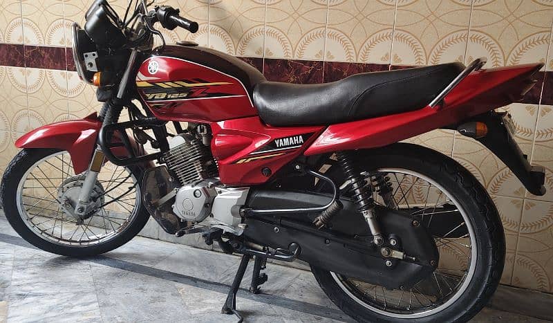 Yamaha YBZ125 22 registration All Punjab. 8