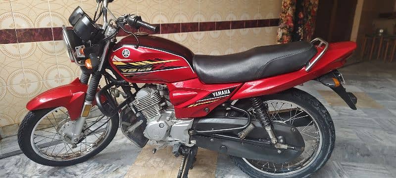 Yamaha YBZ125 22 registration All Punjab. 9