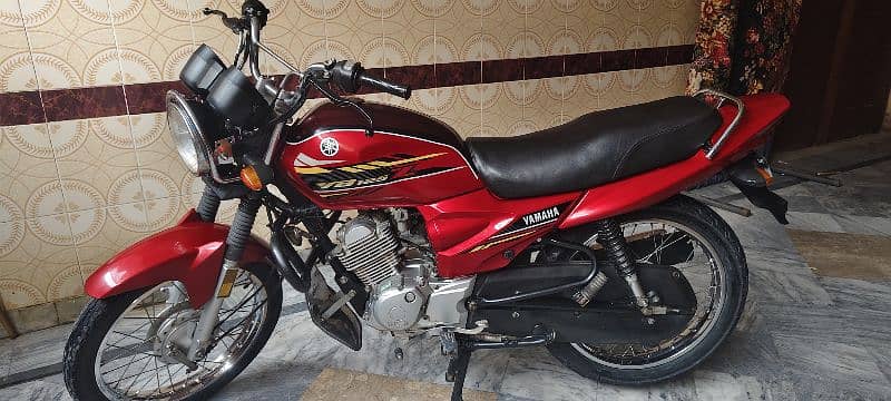 Yamaha YBZ125 22 registration All Punjab. 11