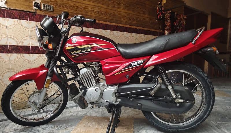 Yamaha YBZ125 22 registration All Punjab. 12