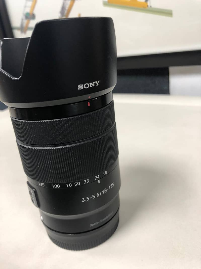 Sony Lense 18/135mm Lens Sony e emount 5