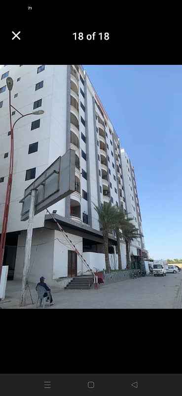 Luxuries Flat 3 Beds DD 1700 Sq Fts West Open Corner In Shanzil View Jinnah Avenue Malir Cantt 0