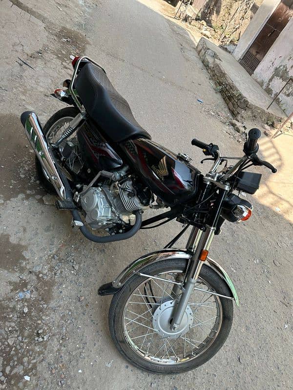 honda 125 smoothly used 3300 km 2