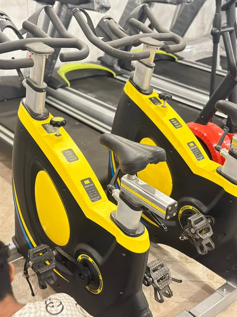 Exercise Bikes || Ellipticals || Gym Cycle || spin bike for sale 1