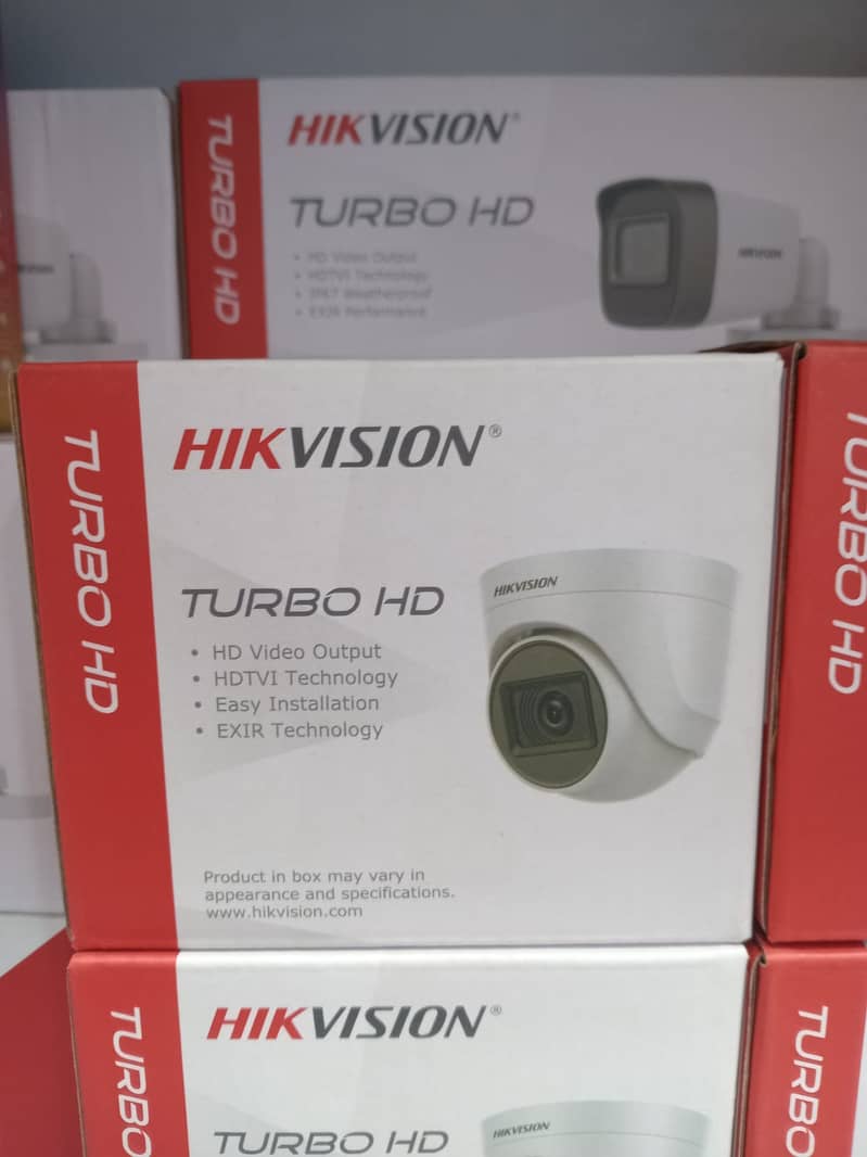 cctv | 4 Cameras Complete Package | Dvr | Security Camera | Hikvision 2