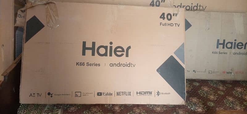 Original Haier smart TV LED 40 inches 2