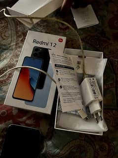 Redmi 12 in worenty with box 0