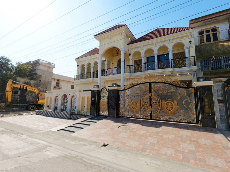 One Kanal Double Storey Facing Park Luxurious House With Luxurious Accessories In Marghzar Prime Location 1