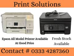 Epson Printers / All Models / Epson Printer with Scanner And Wifi