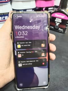 ONEPLUS 8 8/128 FRONT Broken SALE/EXCHANGEPOSSIBLE with good phone