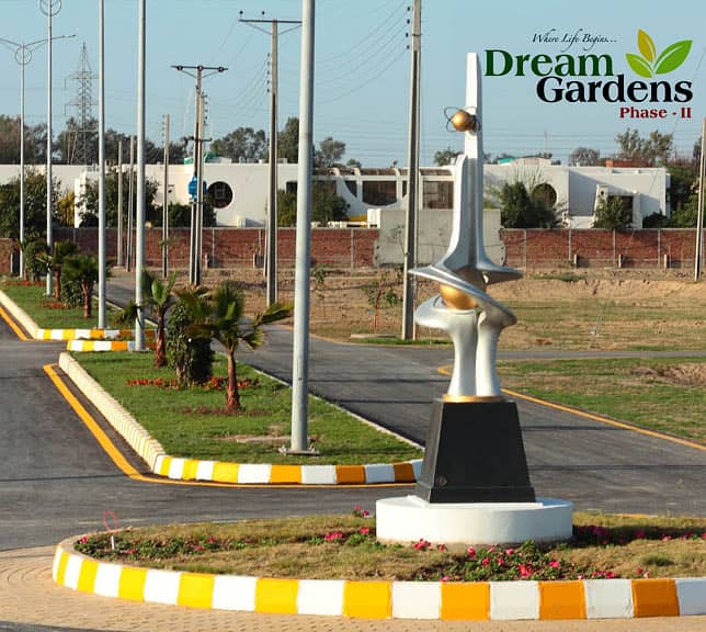 5 Marla Residential Plot For Sale In  Dream Gardens  Phase 2 Block K 4