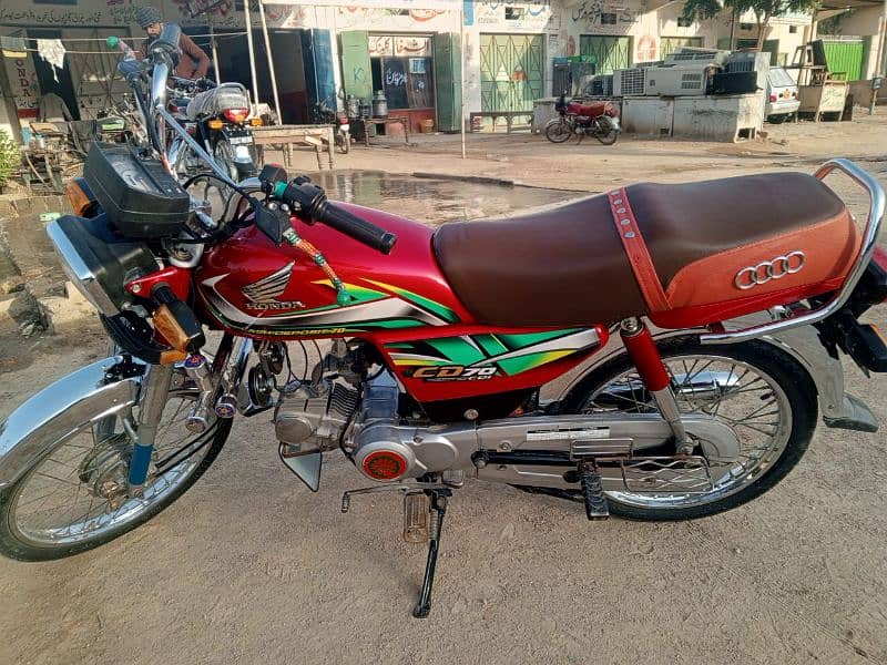 Honda 70cc 2022 model new condition 2