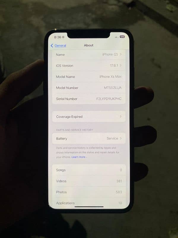 iPhone Xs Max 256Gb non PTA 1