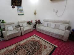 white Sofa set 7 seater on cheap price