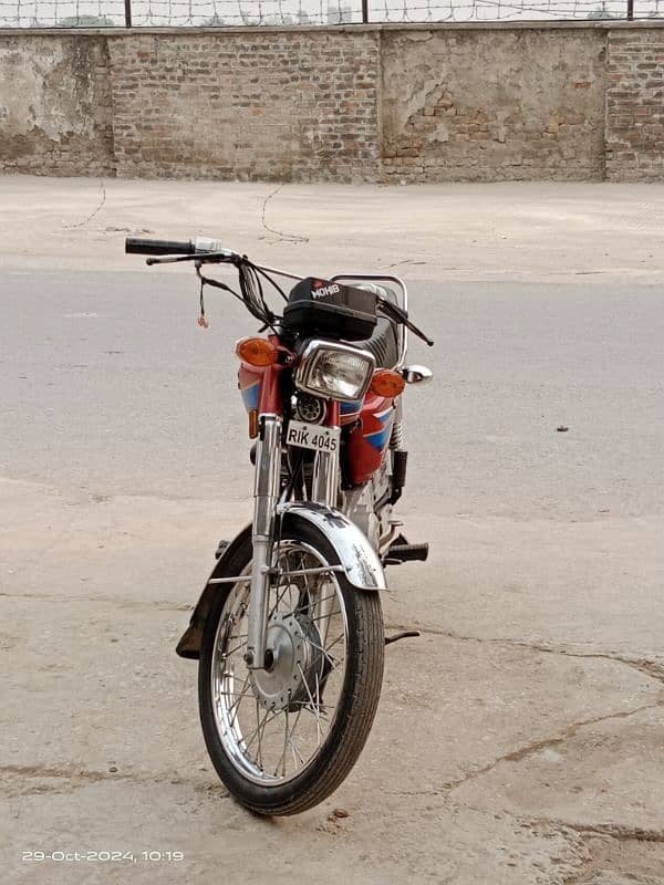 Honda 125 2007 Rawalpindi Number Total Genuine 4