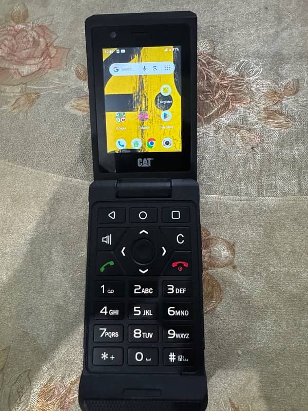 Cat S22 Flip Rugged Water proof Phone 16 Gb Android PTA Approved 5