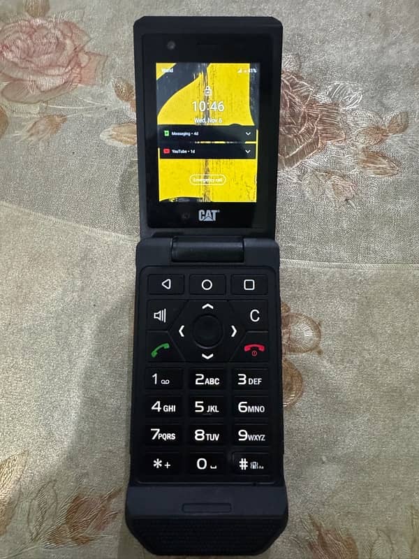 Cat S22 Flip Rugged Water proof Phone 16 Gb Android PTA Approved 6