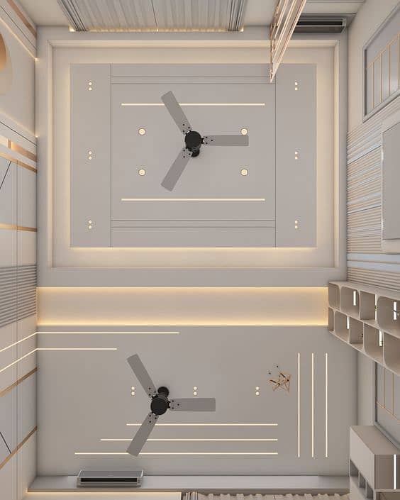 Gypsum tiles 2 by 2 ceiling / Fency ceiling / Ceiling 6