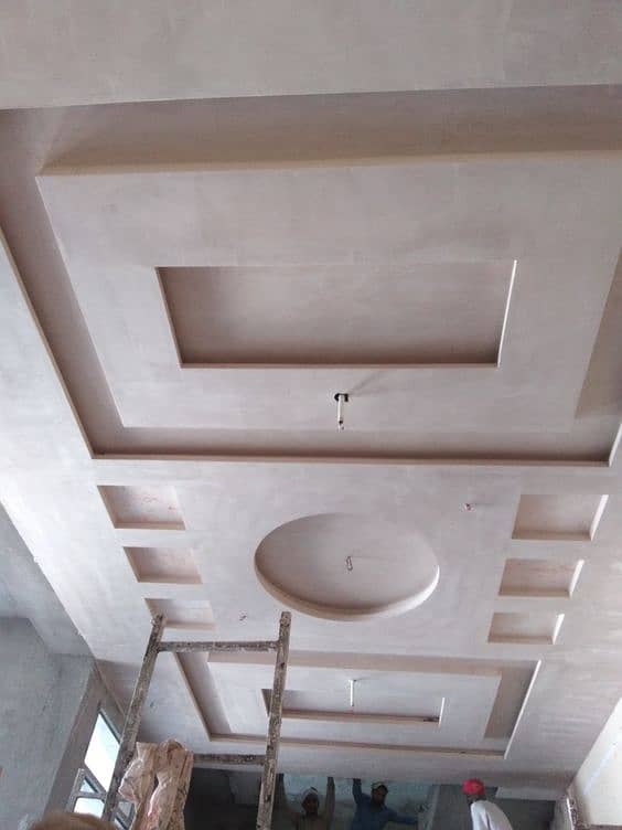 Gypsum tiles 2 by 2 ceiling / Fency ceiling / Ceiling 18