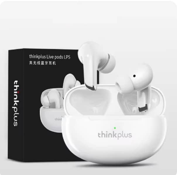 Thinkplus Earbuds with Mic - Apple Siri Supported | ANC | Waterproof 0