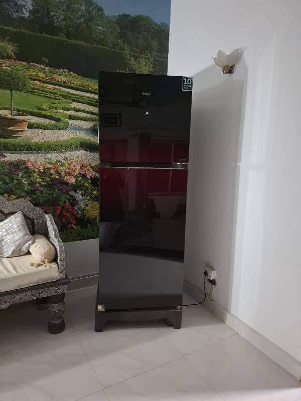 Haier Inverter glass door fridge 3