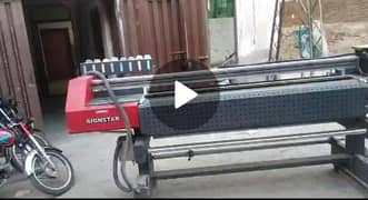 Sublimation machine For In running condition