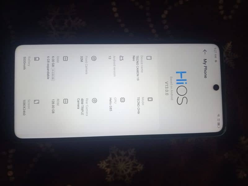 Tecno camon 19 neo Urgent sale 0