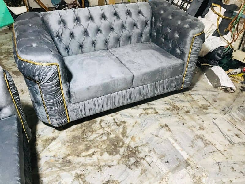 luxury chesterfield sofa set 7 seater 14