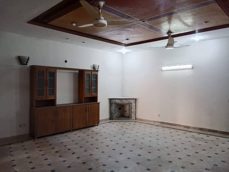 1 kanal double story house for rent in aitchison society 12