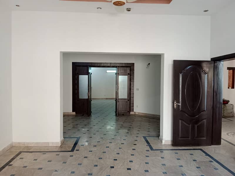 1 kanal double story house for rent in aitchison society 14