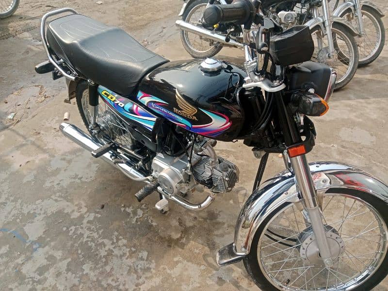 Honda cd 70cc 2024 new condition 0