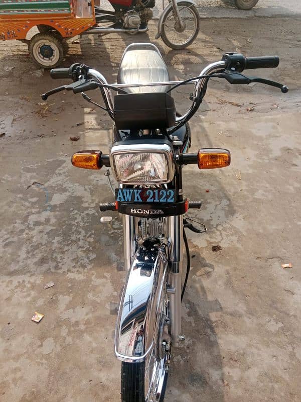 Honda cd 70cc 2024 new condition 1