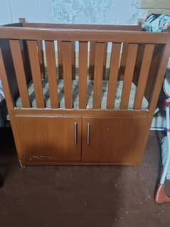 Wooden Baby Cot