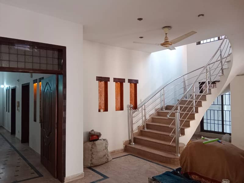 1 kanal double story house for rent in aitchison society 2