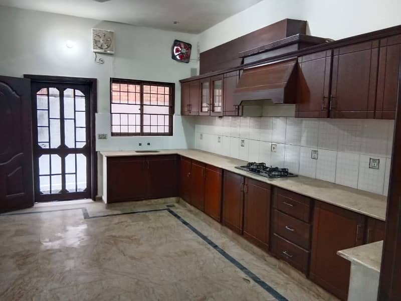 1 kanal double story house for rent in aitchison society 14