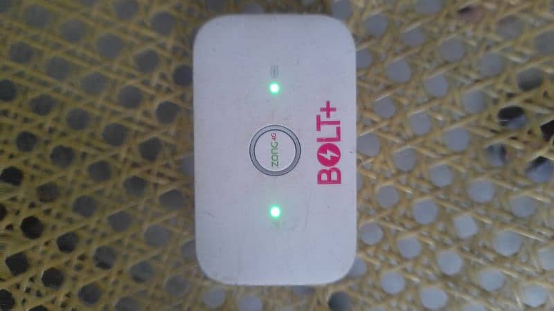 Zong bolt+ 4G Wifi device 0