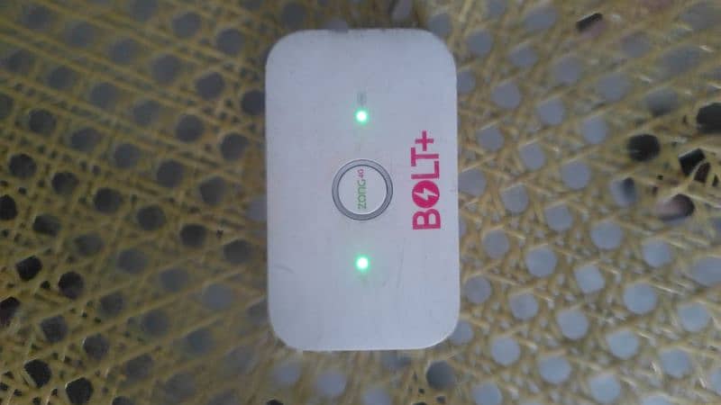 Zong bolt+ 4G Wifi device 9