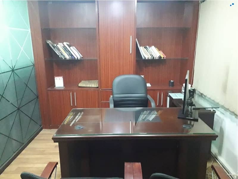 Fully Furnished Area 850 Square Feet Office Available For Rent Real Pictures In Main Boulevard Road Gulberg 3 Lahore 1