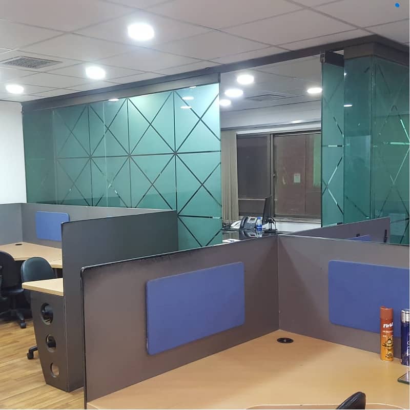 Fully Furnished Area 850 Square Feet Office Available For Rent Real Pictures In Main Boulevard Road Gulberg 3 Lahore 4