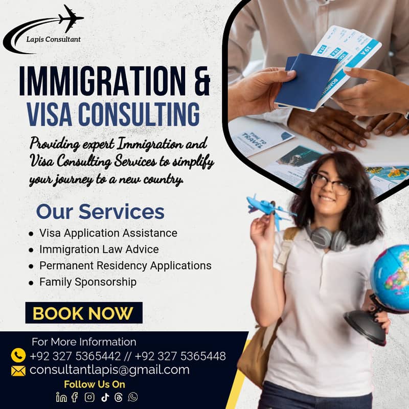 Study ,Work Permit and Visit Visa Assistancy 0