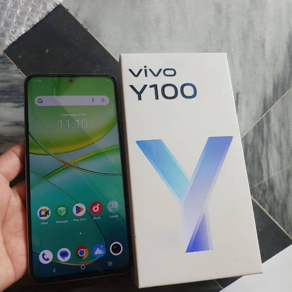 vivo y 100 for sale only open box zayda use ni ha 4