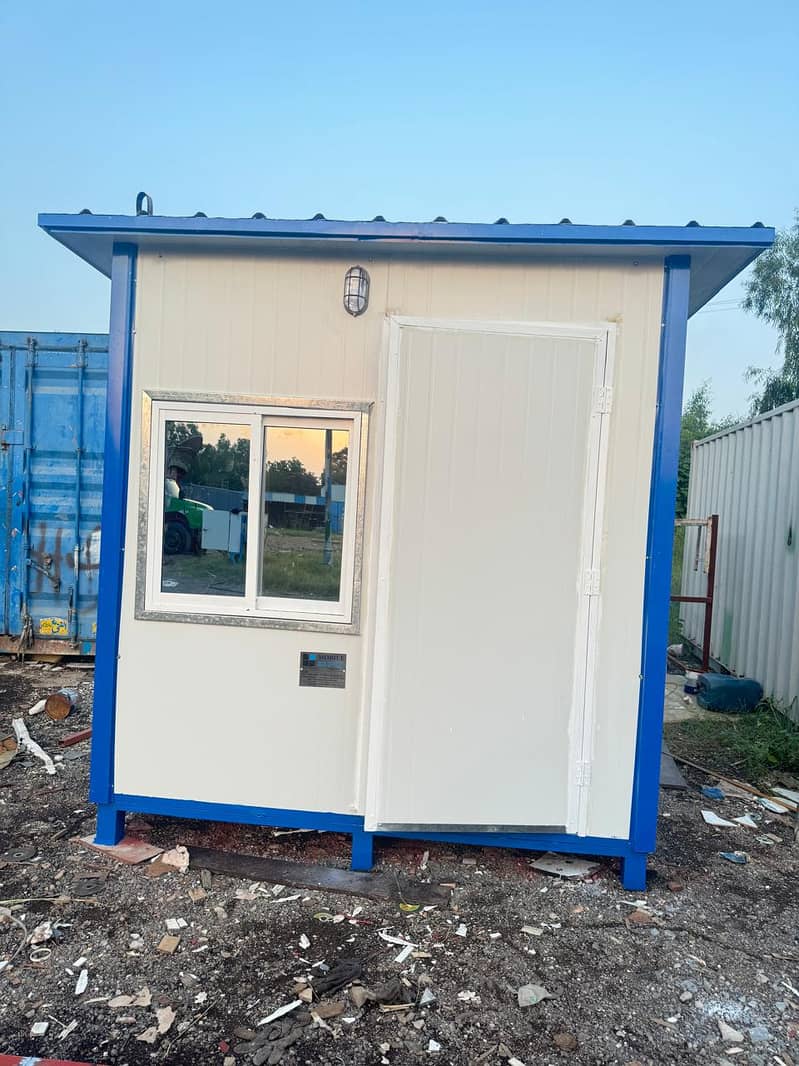 prefab cabin portable toilets site office container office with bath 1