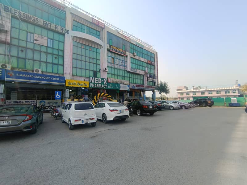 11x28 Ground Floor Shop for Sale In I-8 Markaz Islamabd 0