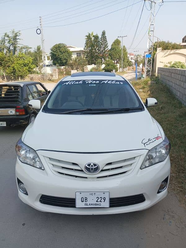 Toyota  Corola Altis Sr 2010 isd num urgent sale /exchange 03035039996 1