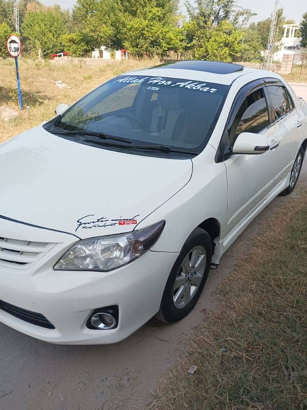 Toyota  Corola Altis Sr 2010 isd num urgent sale /exchange 03035039996 2