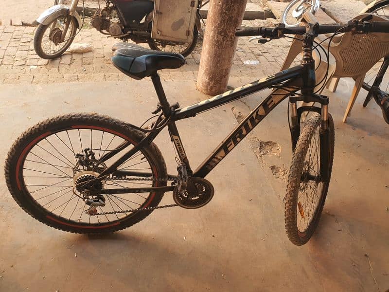 frike cycle for sale with in shock and giar and disk brake 2