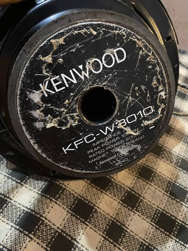 kenwood woofer KFC-W3010 2