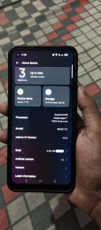 Realme 7 Pro For Sale | 8/128 | PTA Approved | Original Charger 6